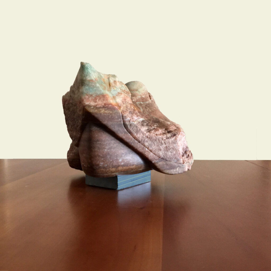 My She is Yar - stone scupture by Deb Vandenbroucke